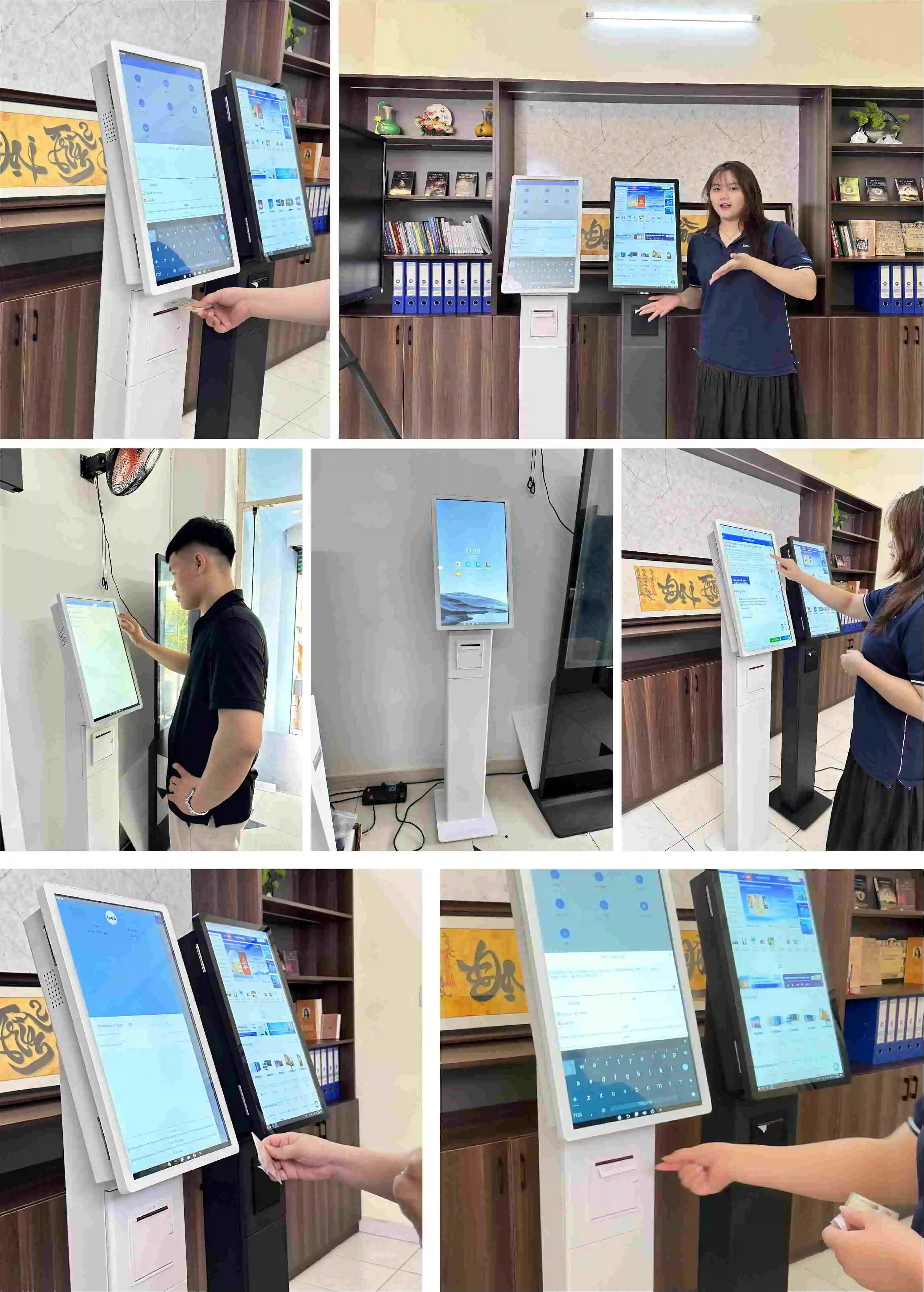 Ứng dụng phù hợp cho Kiosk tự phục vụ 