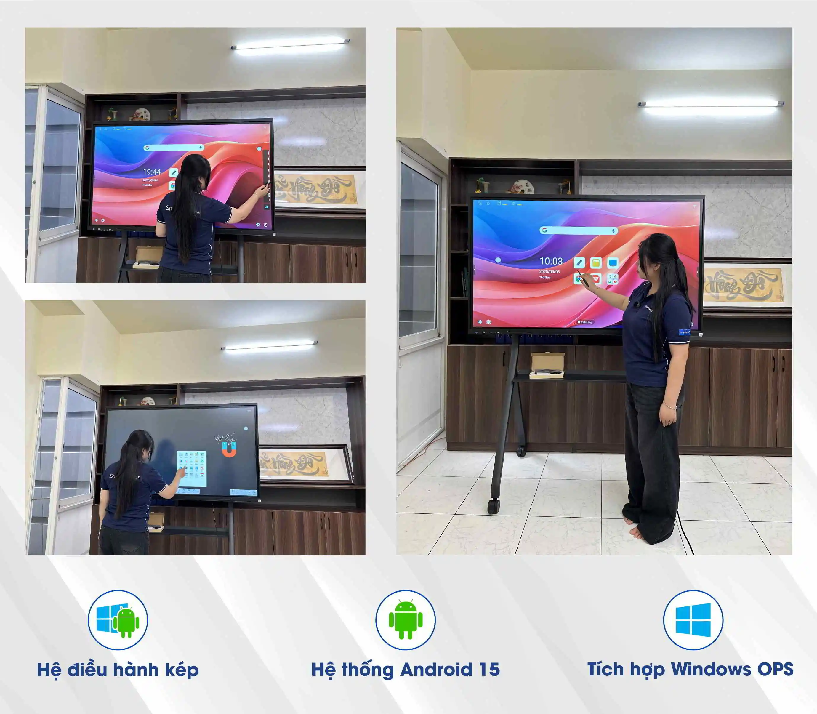 Đặc điểm nổi bật màn hình tương tác Smartboard