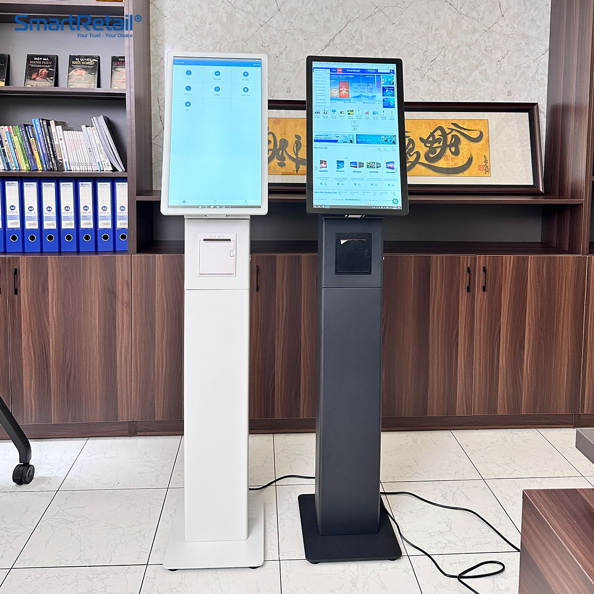 Kiosk Tu Phuc Vu Gan Chip 21.5 Inch