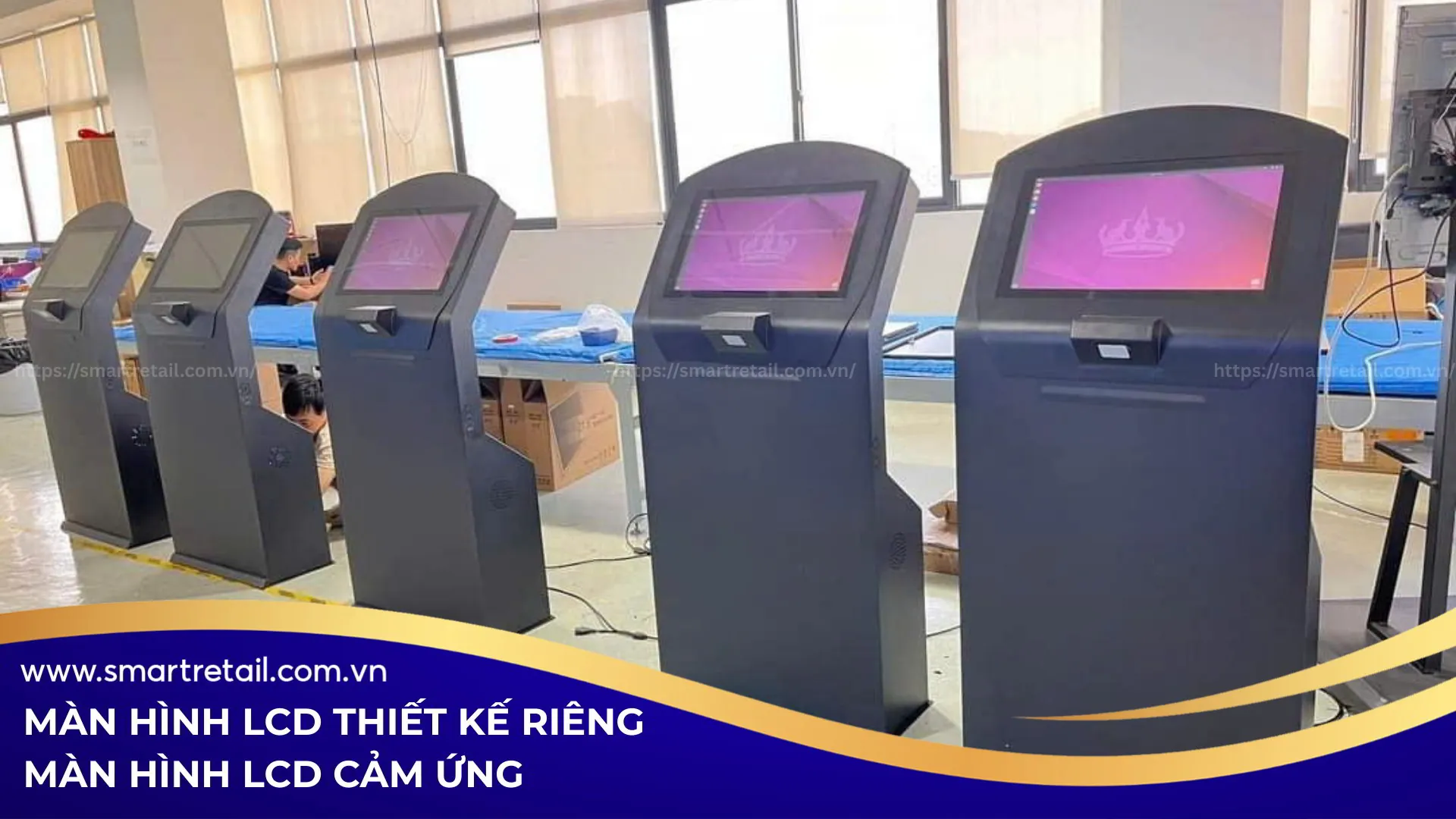 Màn hình LCD thiết kế riêng - Mẫu màn hình LCD cảm ứng