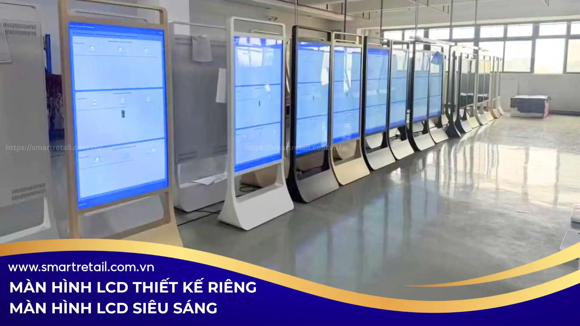 Màn hình LCD thiết kế riêng - Mẫu màn hình LCD siêu sáng