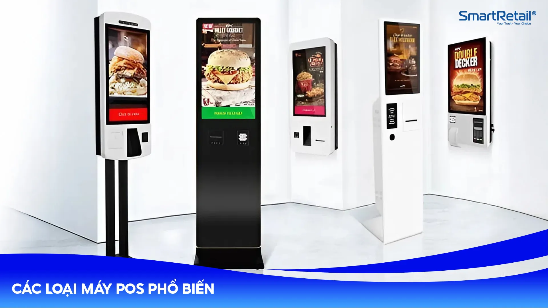 các loại máy pos tự phục vụ