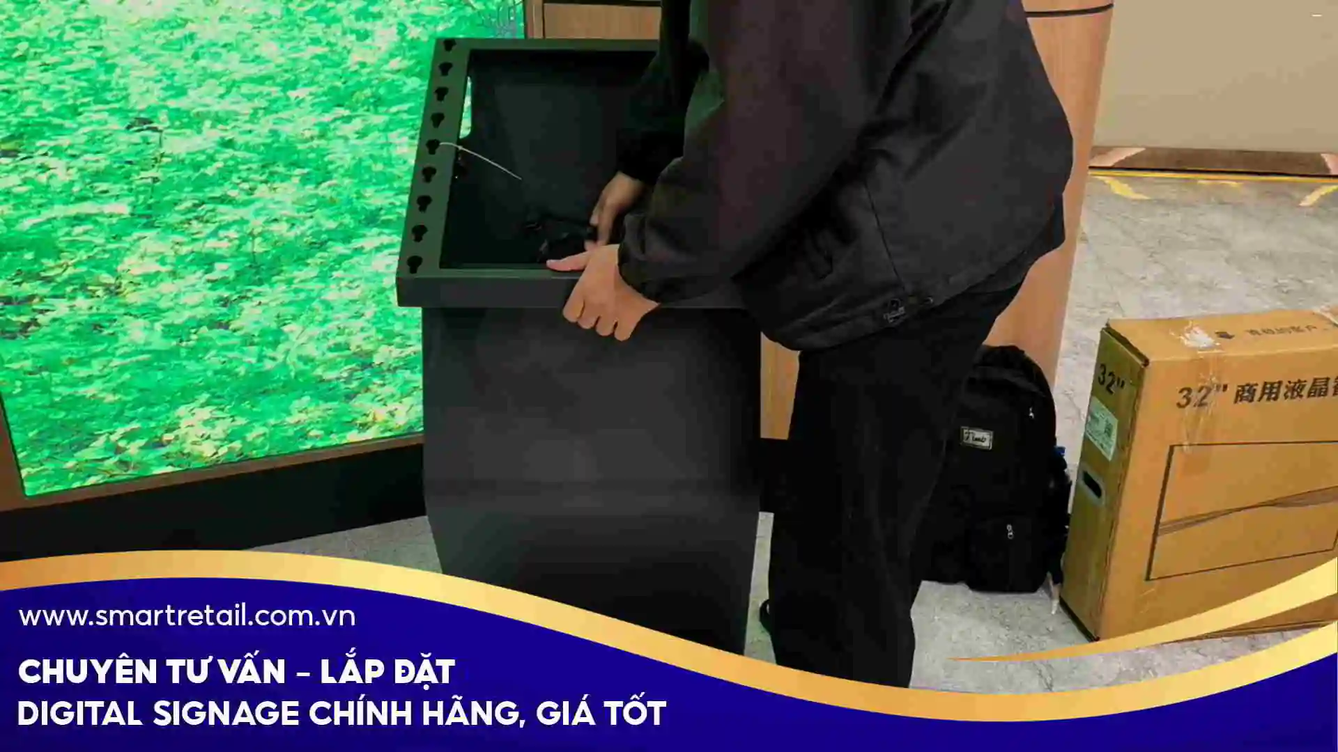 Đơn vị cung cấp và lắp đặt màn hình cảm ứng chuyên nghiệp - Liên hệ 0935.888.459 | SmartRetail  SmartRetail – Đơn vị cung cấp và lắp đặt màn hình cảm ứng chuyên nghiệp