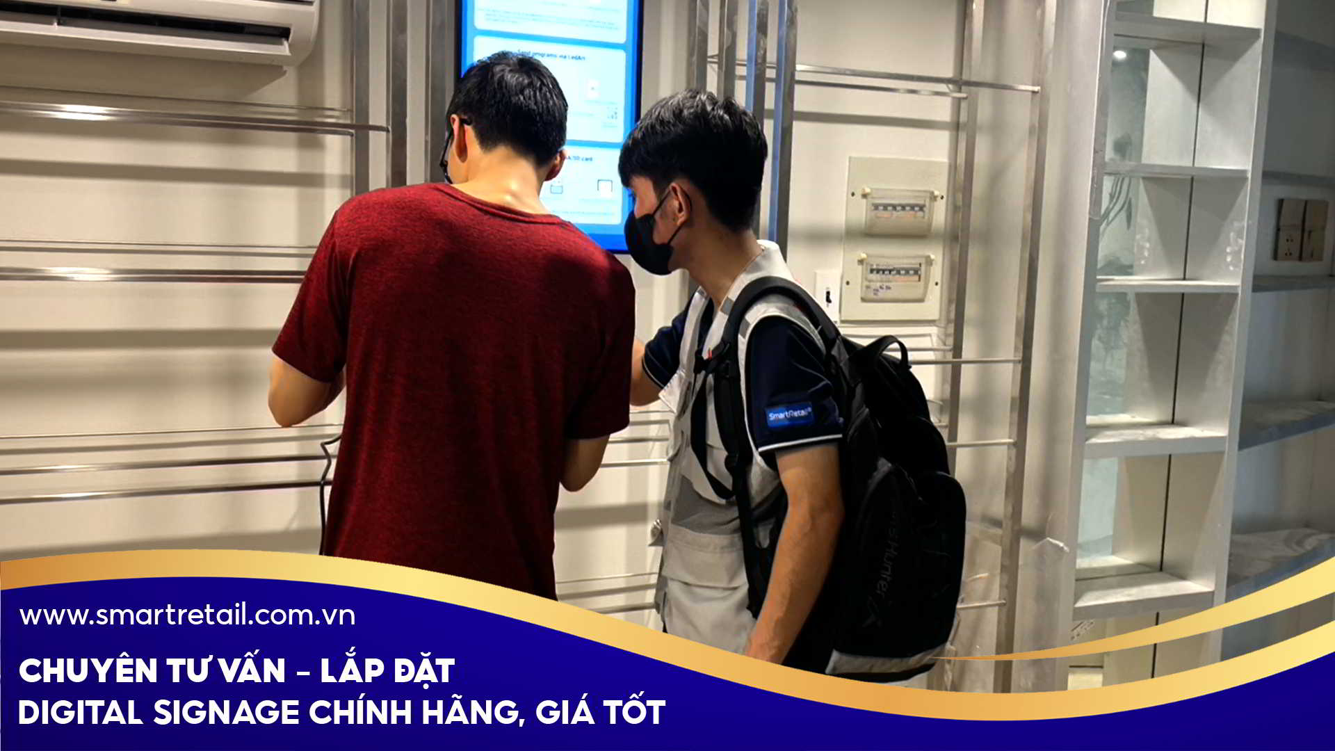 Giải pháp màn hình quảng cáo treo tường