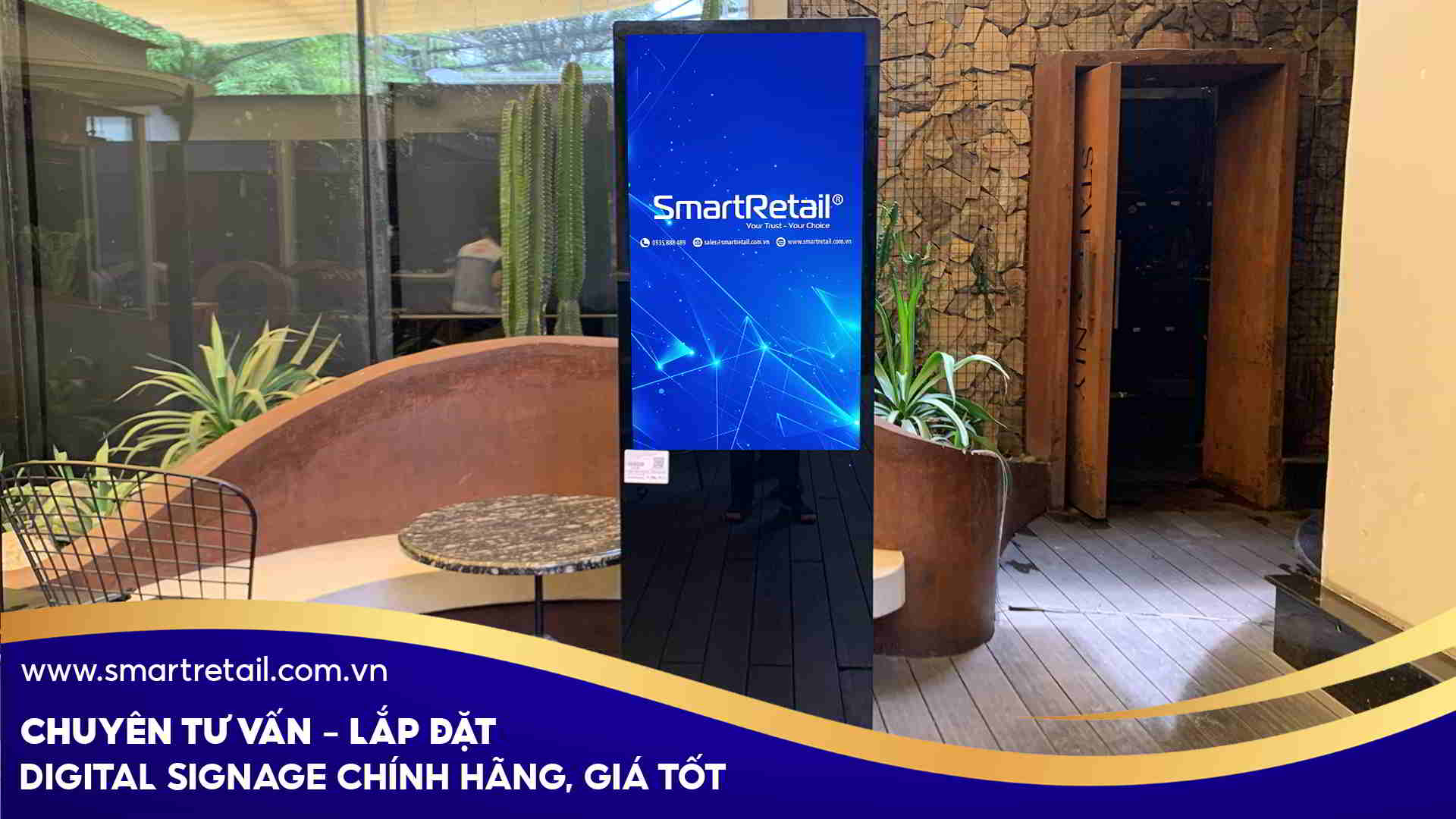 Giới thiệu tổng quan dự án lắp đặt màn hình quảng cáo chân đứng 