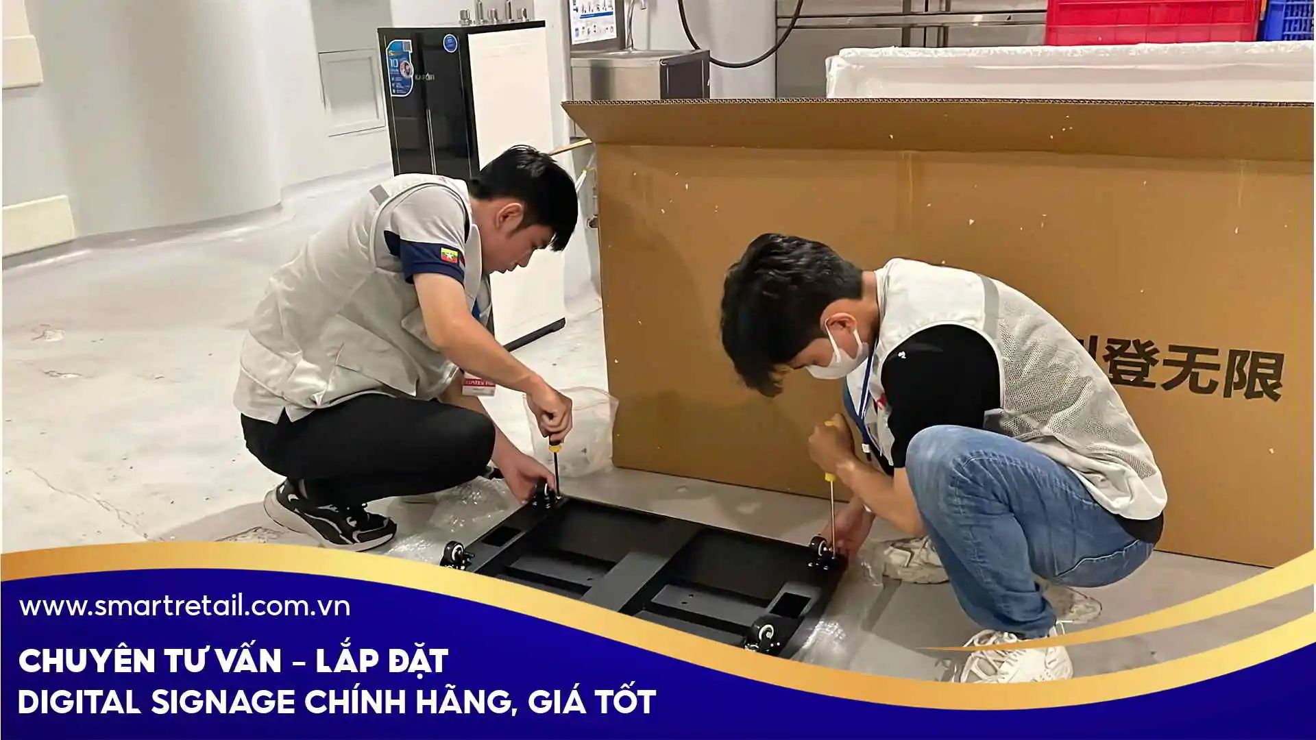 Đối tác tin cậy trong lắp đặt màn hình quảng cáo 