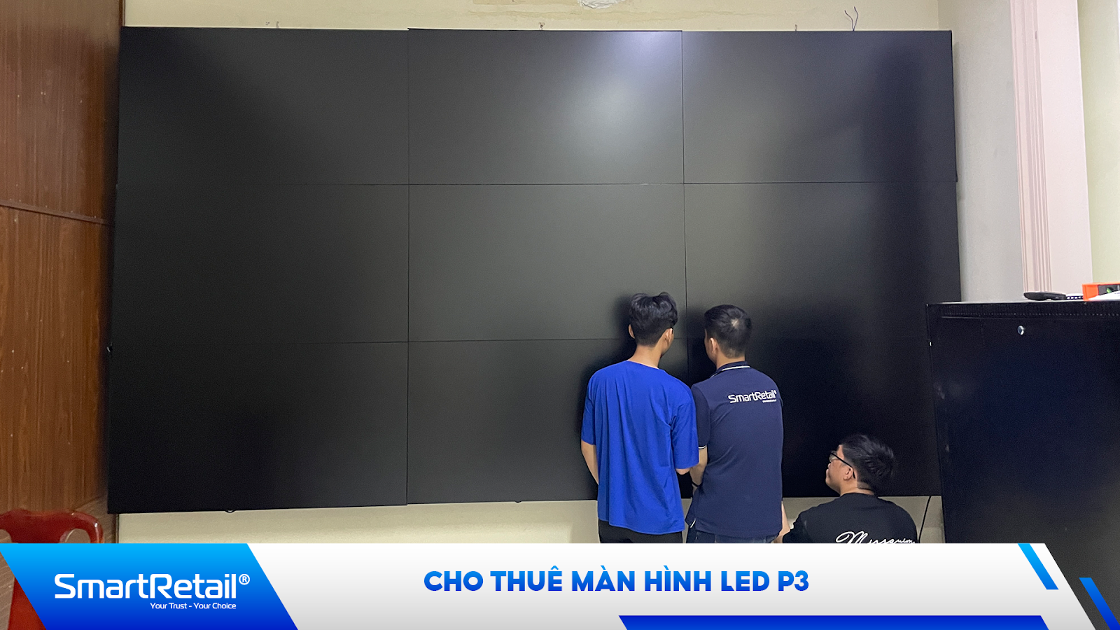 cho thuê màn hình led P3