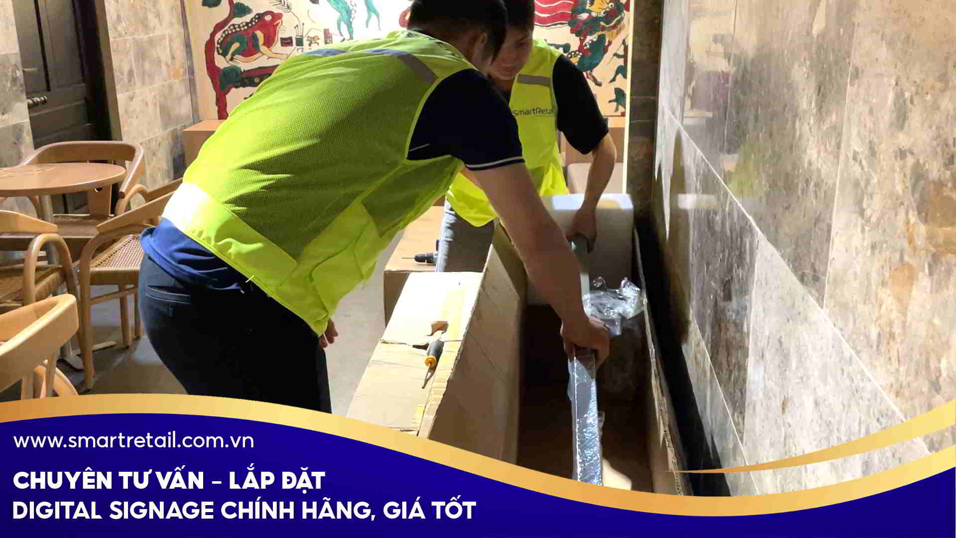 SmartRetail - Đơn vị đồng hành cùng doanh nghiệp trong ứng dụng giải pháp hiển thị kĩ thuật số 