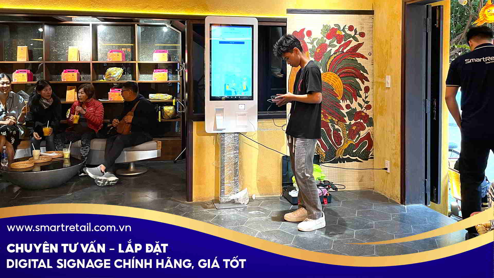 Lắp đặt Kiosk bán hàng | SmartRetail 