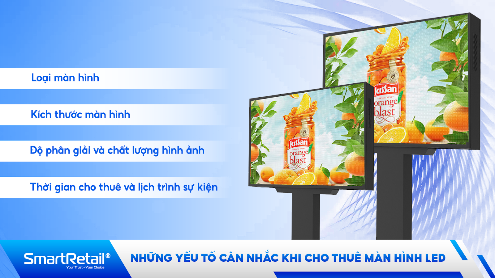 thời gian cho thuê và lịch trình sự kiện 