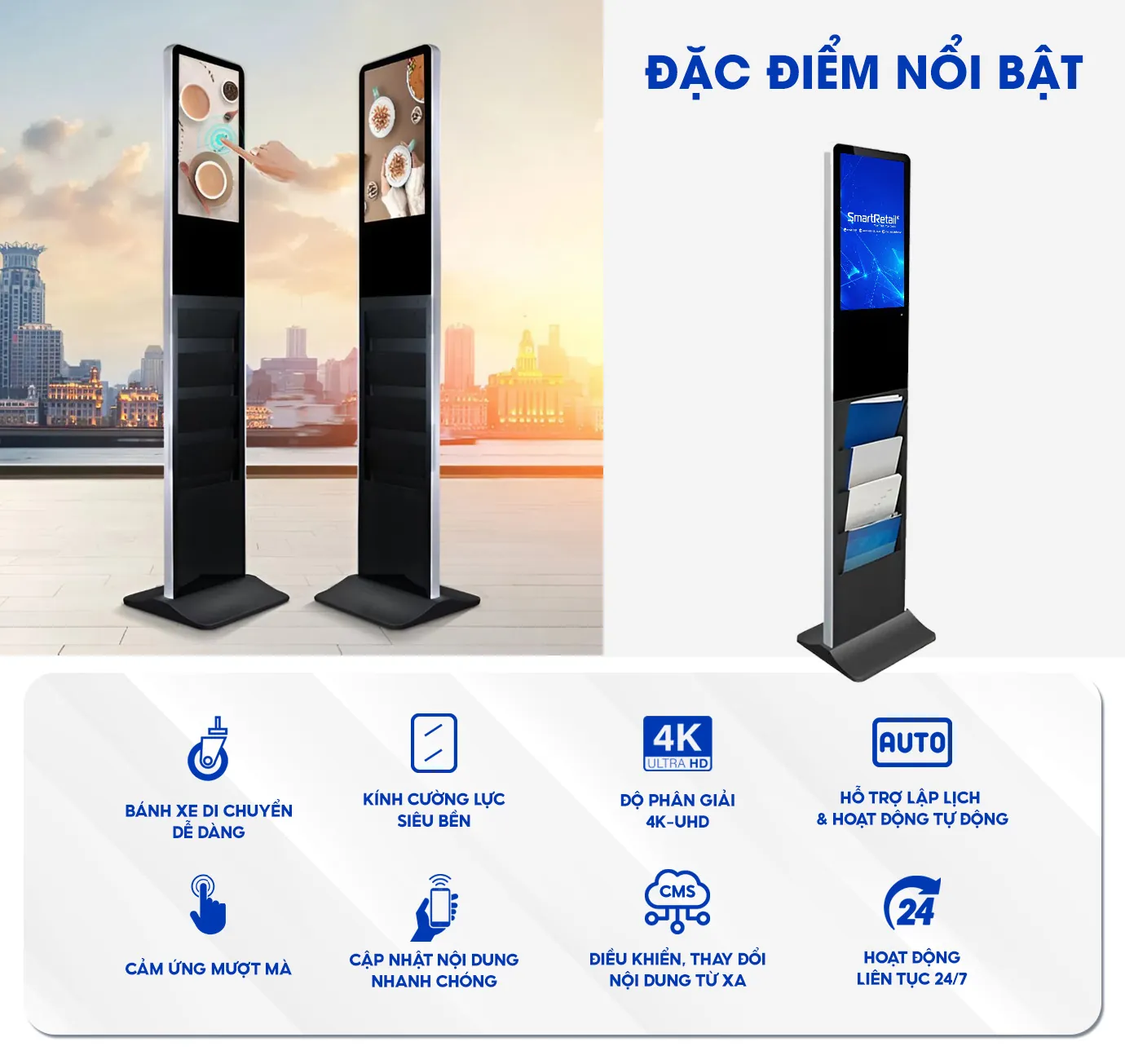 Tính năng nổi bật của sản phẩm | SmartRetail Tính năng nổi bật của sản phẩm | SmartRetail