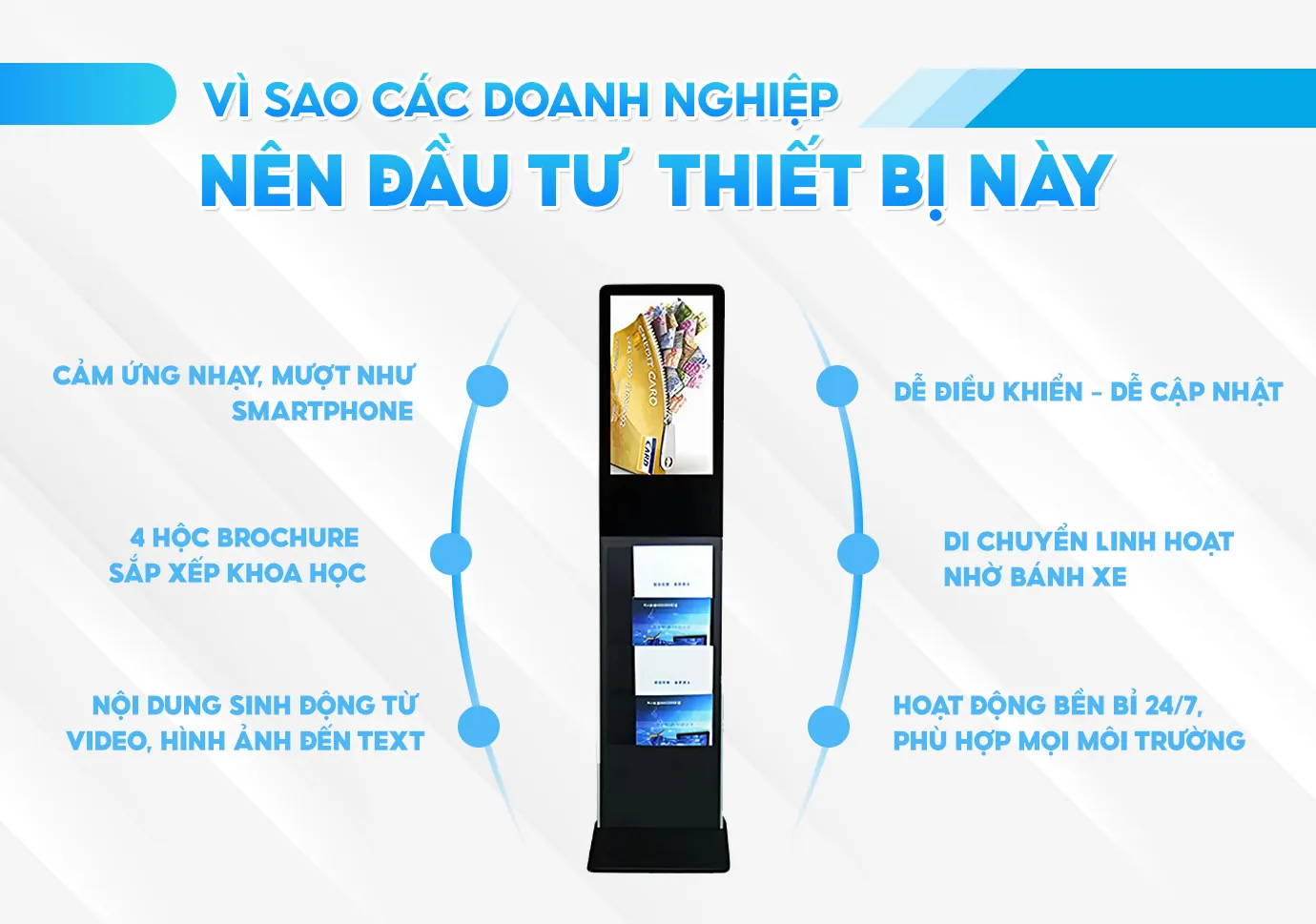 Vì sao các doanh nghiệp nên đầu tư thiết bị này? Vì sao các doanh nghiệp nên đầu tư thiết bị này?