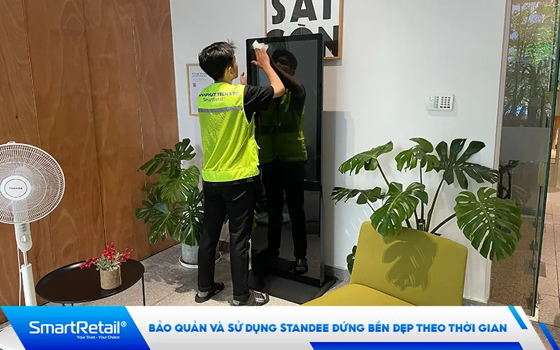 Bao Quan Su Dung Standee Dien Tu Dung