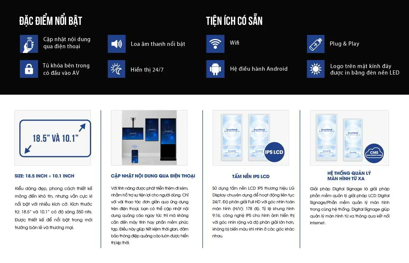 Diem Noi Bat Man Hinh Quang Cao 2 Man Hinh