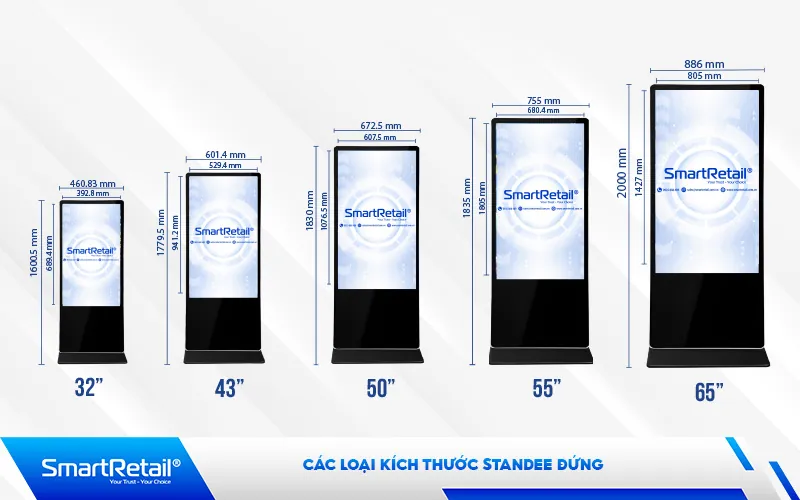 Kich Thuc Standee Dien Tu Dung