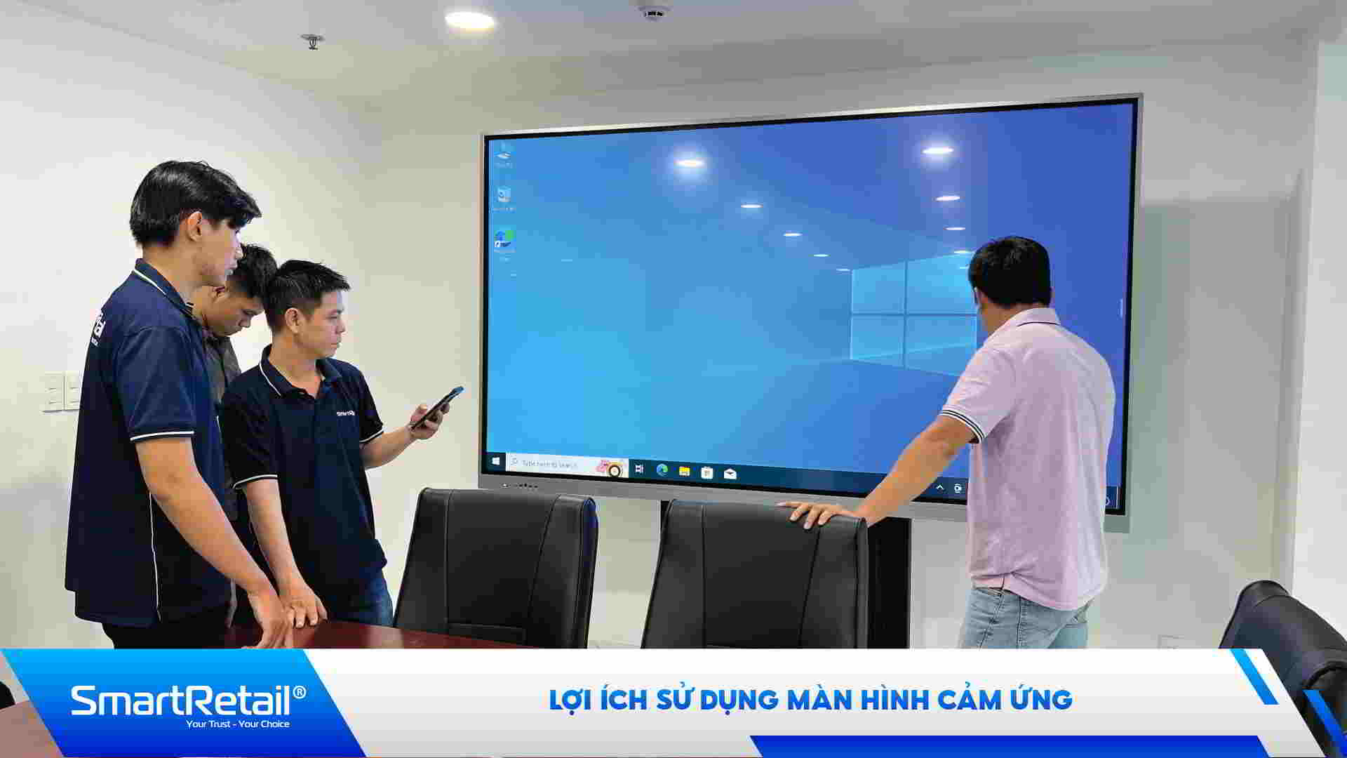 lợi ích sử dụng màn hình cảm ứng