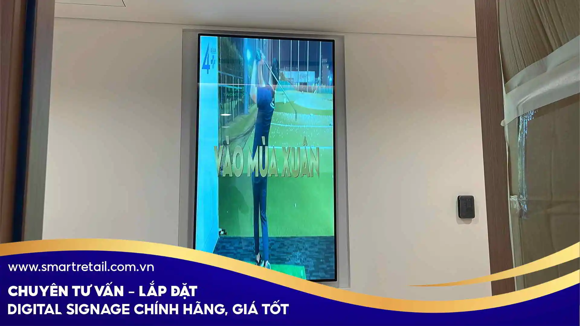 Lợi ích mà màn hình quảng cáo treo tường 65 inch mang lại | SmartRetail Lợi ích mà màn hình treo tường 65 inch mang lại