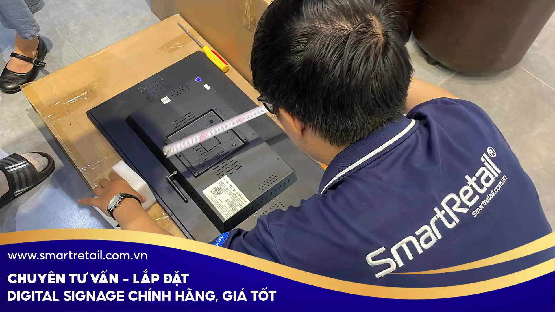 Vai trò của màn hình quảng cáo đối với cửa hàng thực phẩm sạch | SmartRetail Vai trò của màn hình quảng cáo đối với cửa hàng thực phẩm sạch