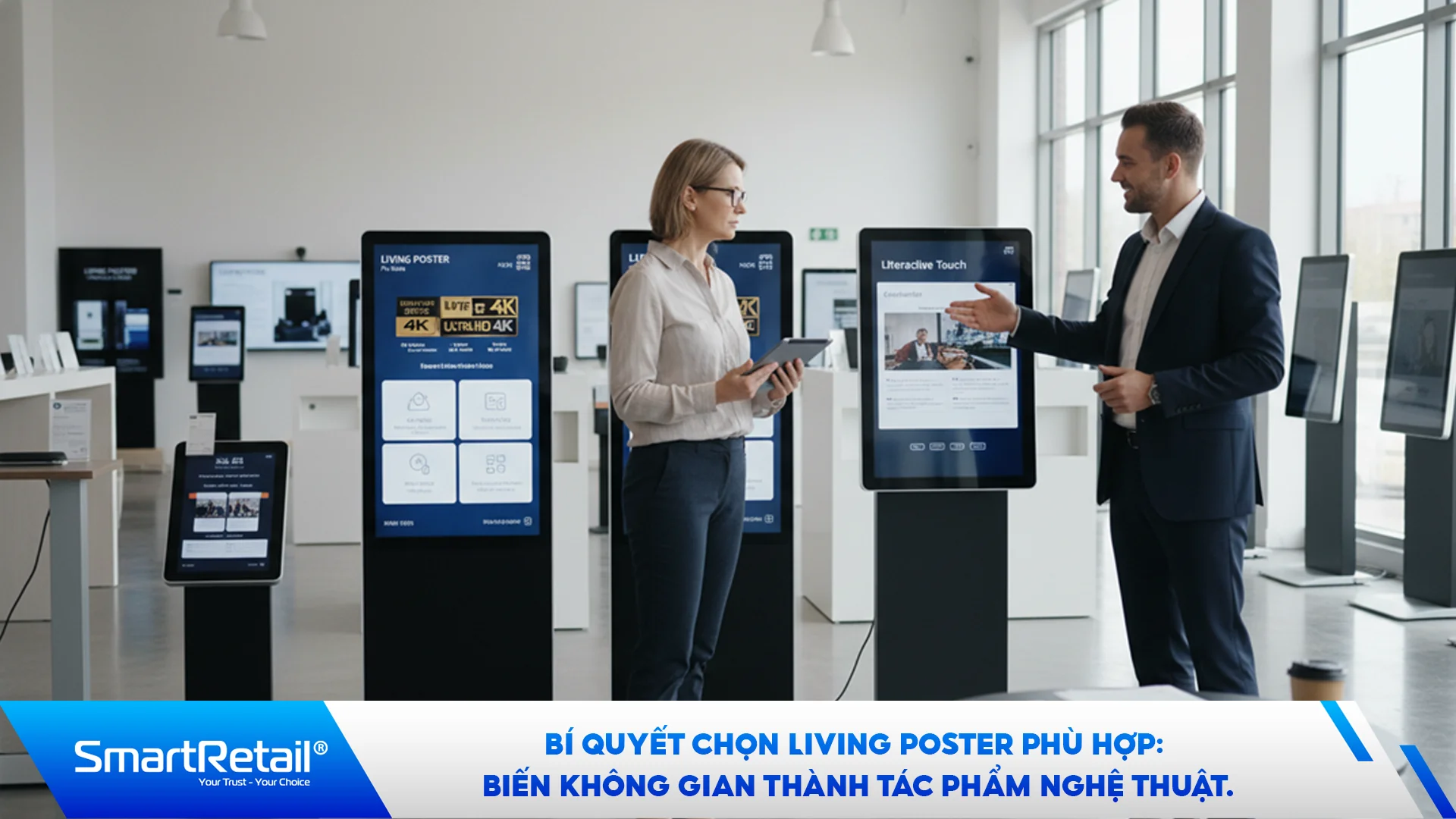 San Pham Man Hinh Living Poster