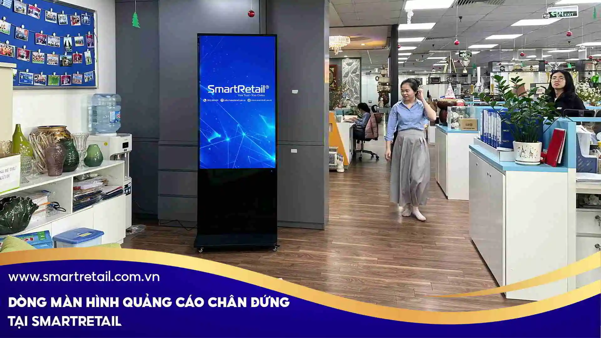 Sản phẩm màn hình quảng cáo LCD | SmartRetail Sản phẩm màn hình quảng cáo LCD