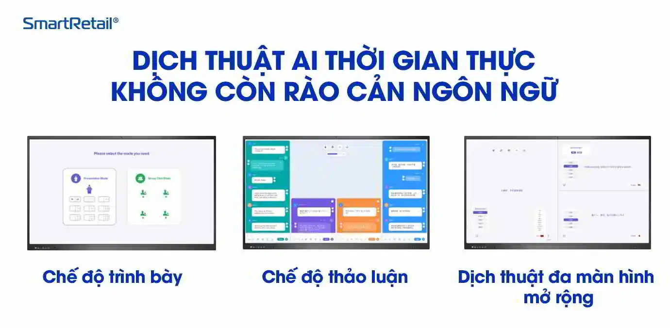 Dịch thuật AI thời gian thực – Không còn rào cản ngôn ngữ | SmartRetail Dịch thuật AI thời gian thực – Không còn rào cản ngôn ngữ