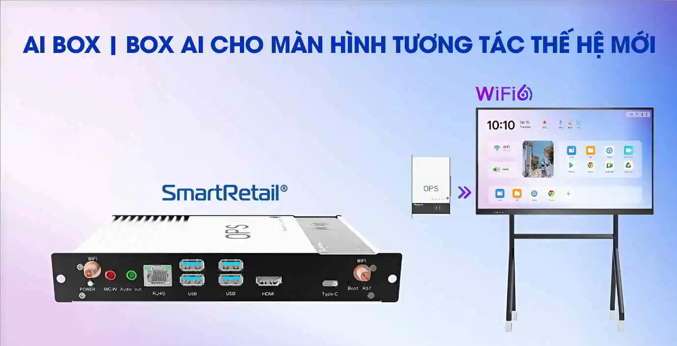 AI Box | Box AI cho màn hình tương tác thế hệ mới AI Box | Box AI cho màn hình tương tác thế hệ mới