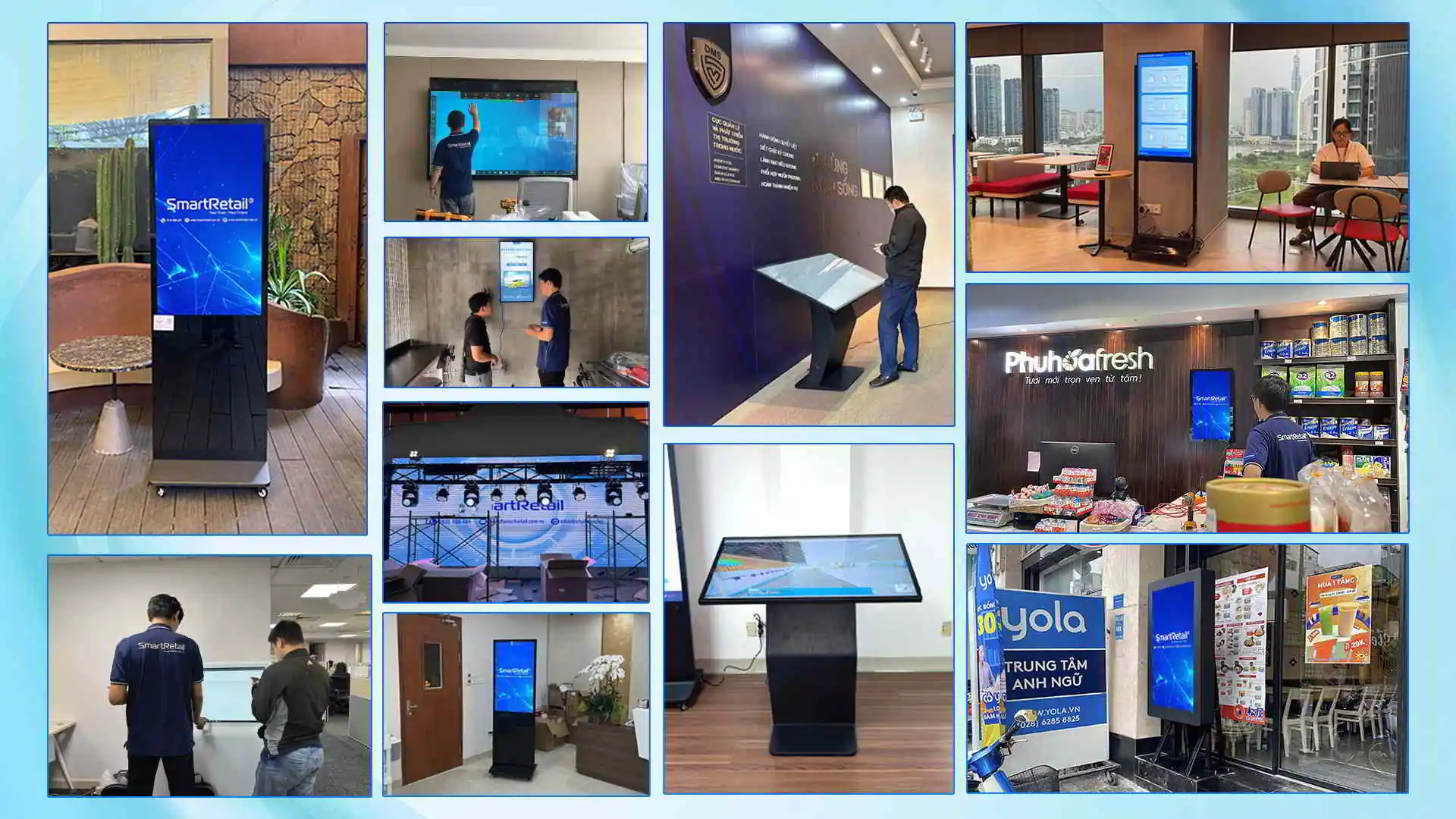 Các dòng sản phẩm SmartRetail nhận bảo hành | SmartRetail Các dòng sản phẩm SmartRetail nhận bảo hành