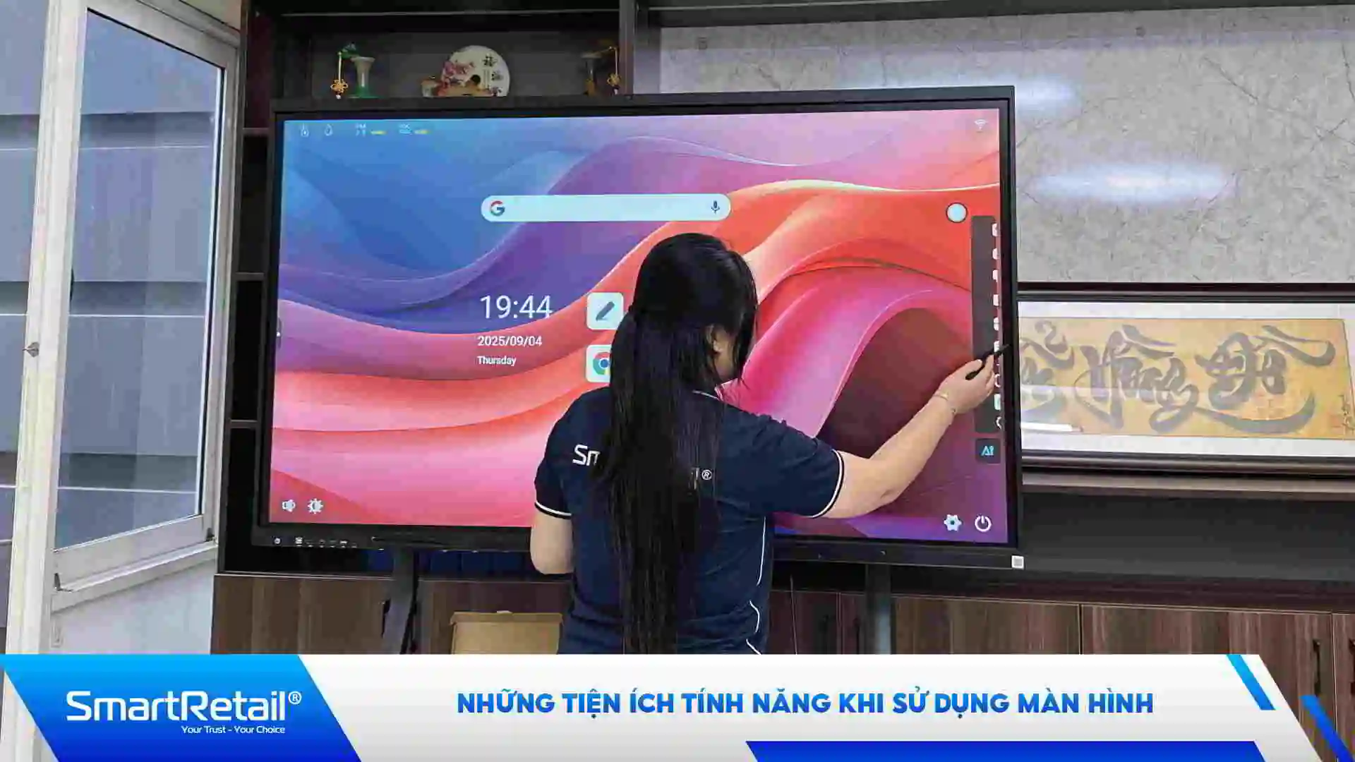 tính năng màn hình tương tác thông minh tính năng màn hình tương tác thông minh