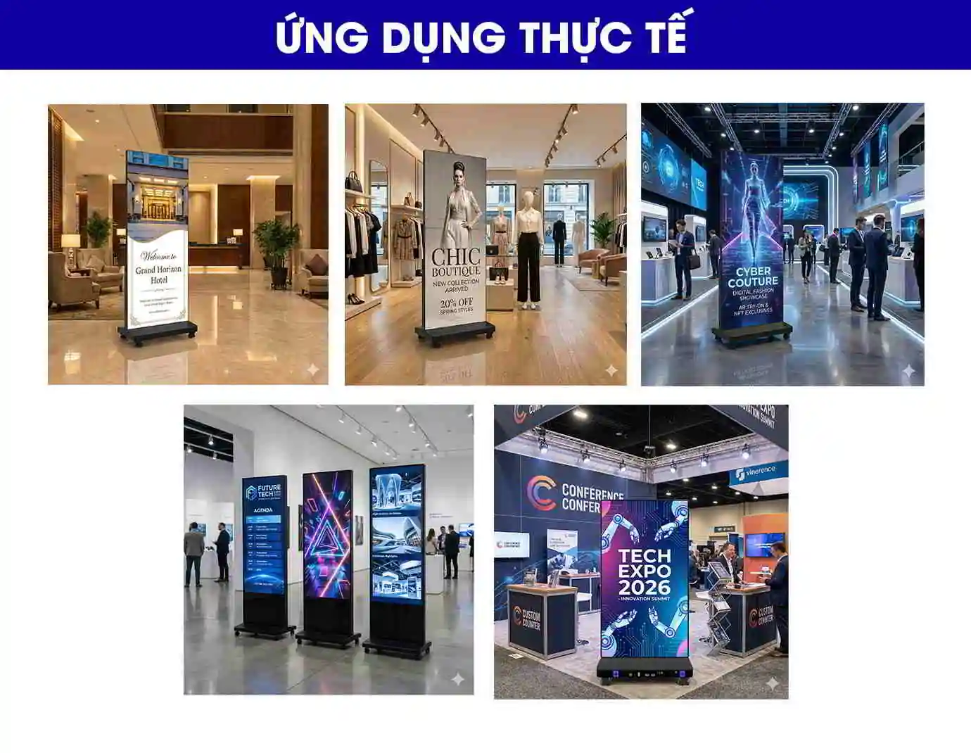 Ứng dụng thực tế sản phẩm | SmartRetail Ứng dụng thực tế sản phẩm