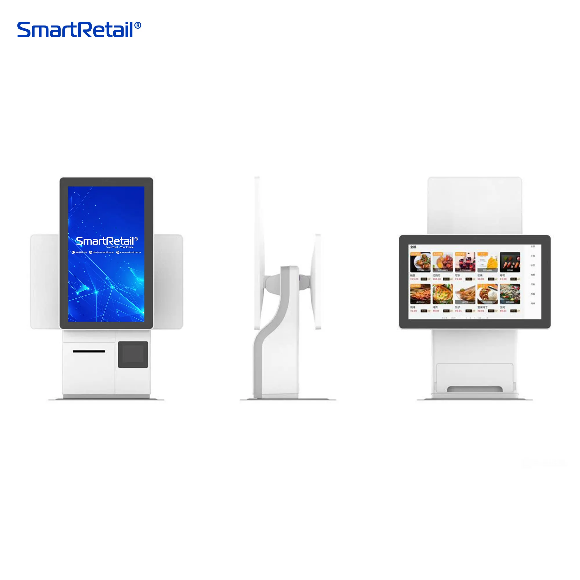 Máy tính tiền tự phục vụ hiện đại