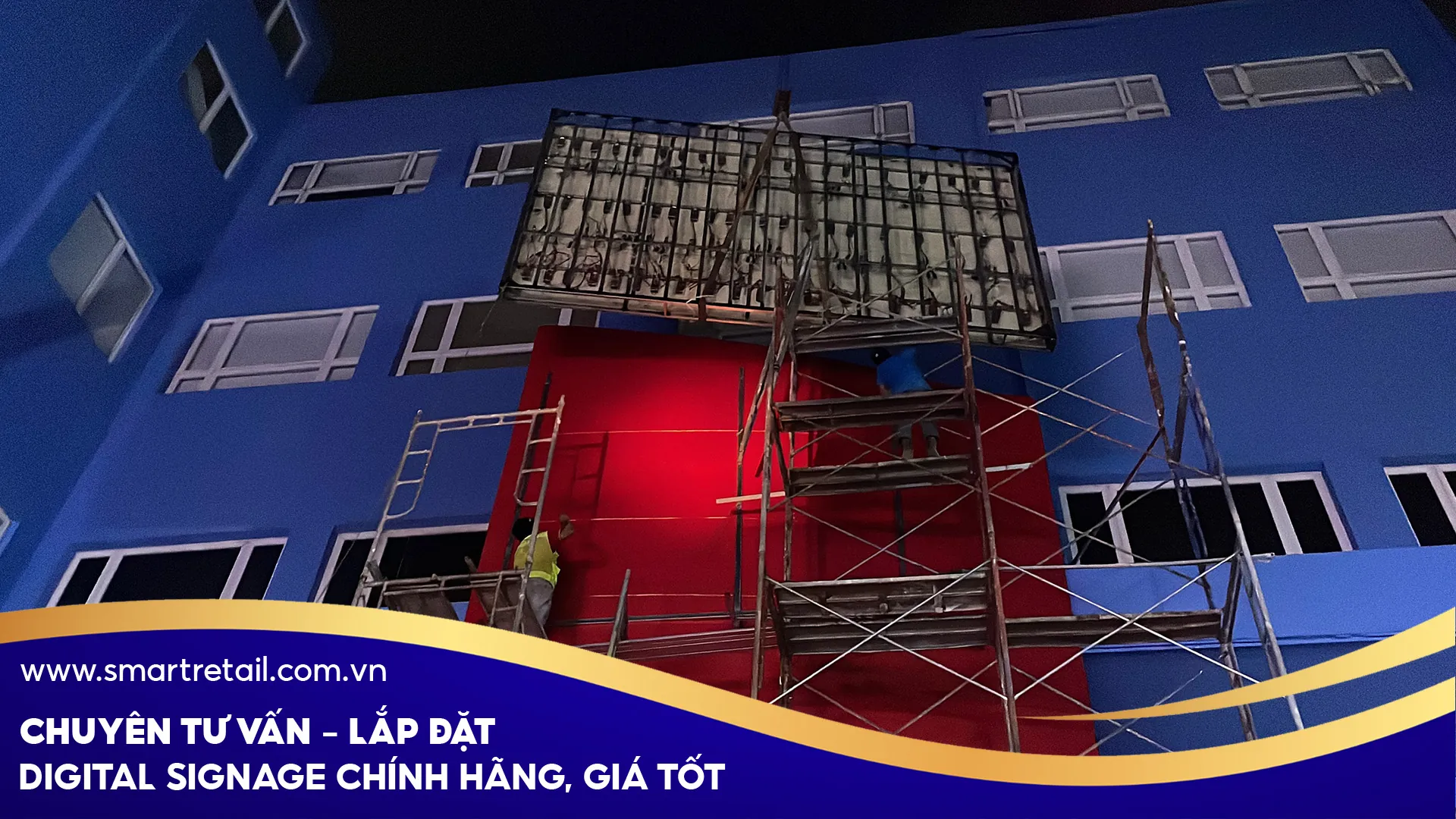 Dự án lắp đặt màn hình Led tại Anne Hill International School | SmartRetail Dự án Lắp đặt Màn Hình Led Tại Anne Hill International School