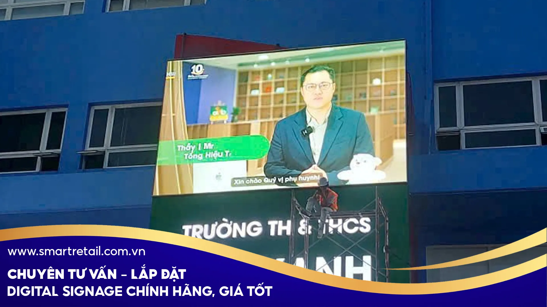 Giải pháp màn hình LED SmartRetail | SmartRetail Màn Hình Led Tại Anne Hill Quận 10