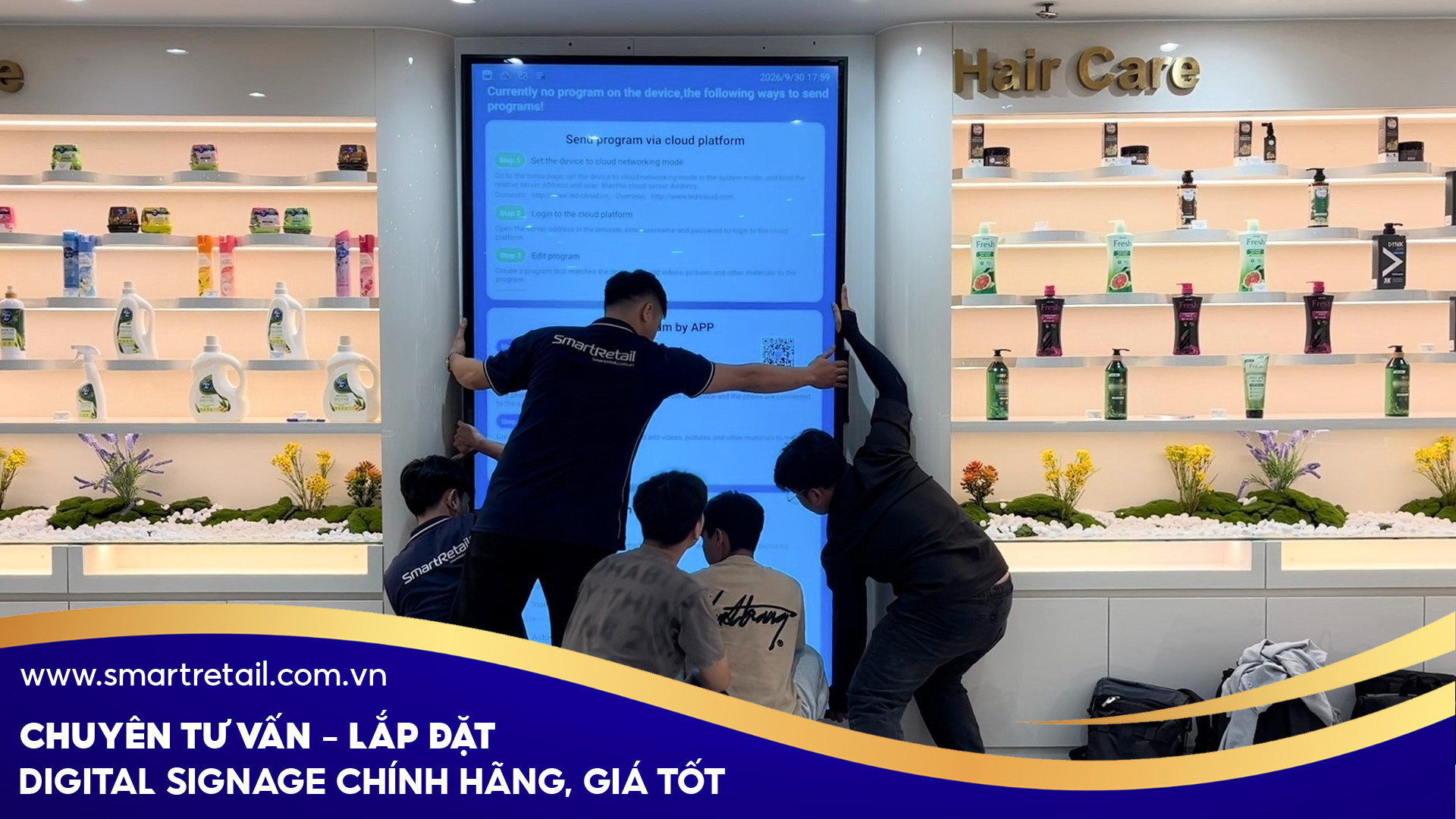 Vì sao lựa chọn màn hình quảng cáo 98 inch?